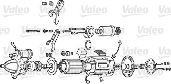 Valeo 6212B - Motorino d'avviamento autozon.pro