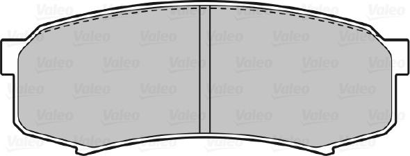 Valeo 670777 - Kit pastiglie freno, Freno a disco autozon.pro