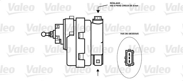 Valeo 085169 - Regolatore, Correzione assetto fari autozon.pro