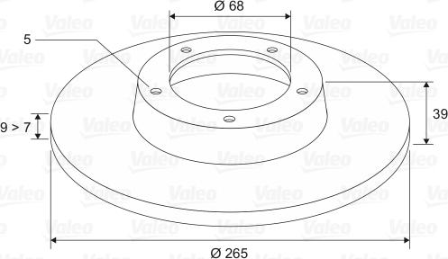 Valeo 197562 - Discofreno autozon.pro