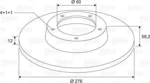 Valeo 197523 - Discofreno autozon.pro