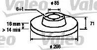 Valeo 197030 - Discofreno autozon.pro