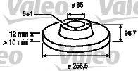 Valeo 197033 - Discofreno autozon.pro