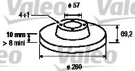 Valeo 186490 - Discofreno autozon.pro