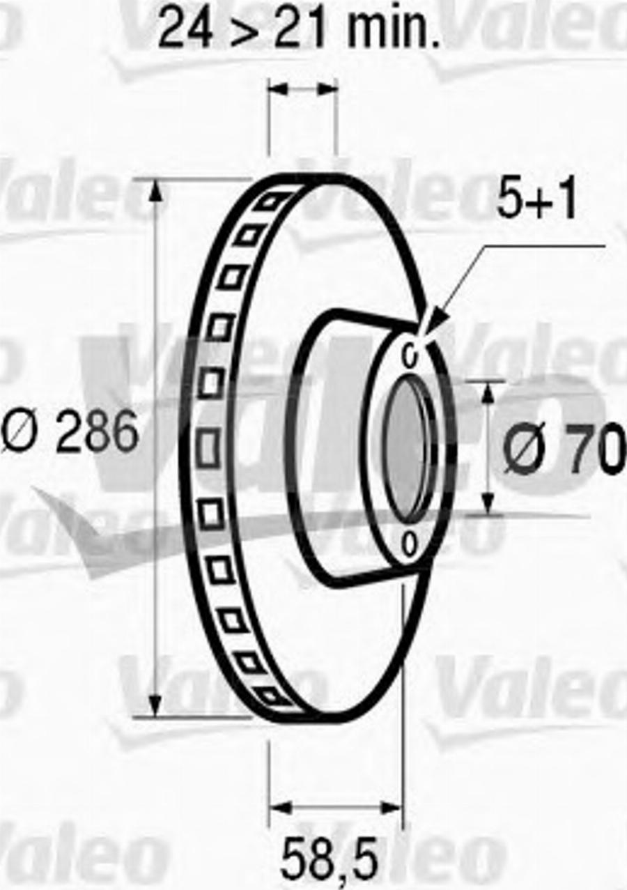 Valeo 186492 - Discofreno autozon.pro