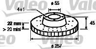 Valeo 186451 - Discofreno autozon.pro