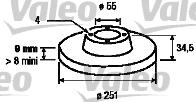 Valeo 186452 - Discofreno autozon.pro