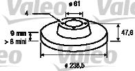 Valeo 186432 - Discofreno autozon.pro