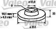 Valeo 186424 - Discofreno autozon.pro