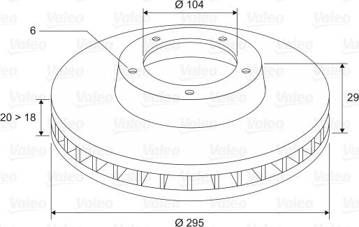 Valeo 186479 - Discofreno autozon.pro