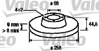 Valeo 186564 - Discofreno autozon.pro