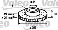 Valeo 186509 - Discofreno autozon.pro