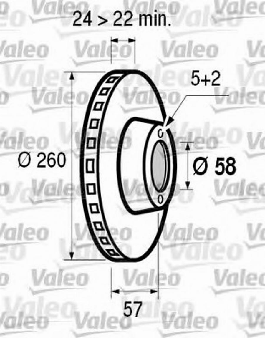 Valeo 186502 - Discofreno autozon.pro