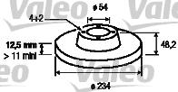 Valeo 186510 - Discofreno autozon.pro