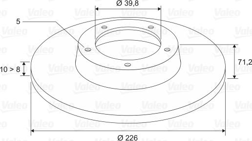 Valeo 186517 - Discofreno autozon.pro