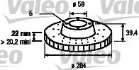 Valeo 186643 - Discofreno autozon.pro