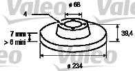 Valeo 186654 - Discofreno autozon.pro