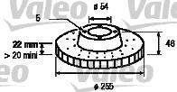 Valeo 186652 - Discofreno autozon.pro