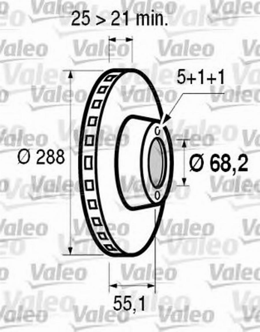 Valeo 186601 - Discofreno autozon.pro