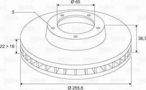 BOSCH 986478853 - Discofreno autozon.pro