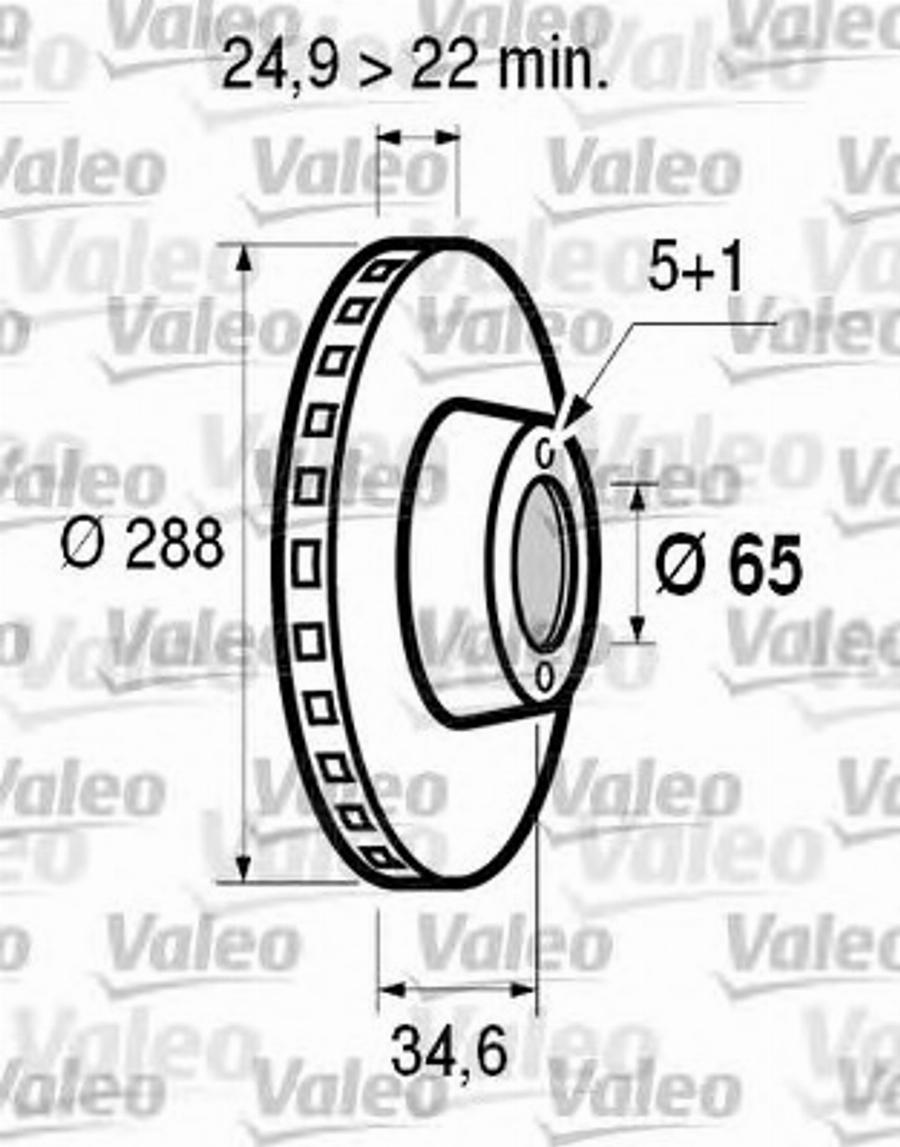 Valeo 186602 - Discofreno autozon.pro