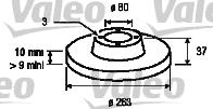 Valeo 186197 - Discofreno autozon.pro