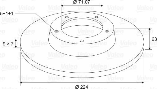 Valeo 186144 - Discofreno autozon.pro