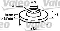 Valeo 186160 - Discofreno autozon.pro