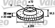 Valeo 186103 - Discofreno autozon.pro