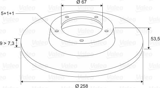 Valeo 186184 - Discofreno autozon.pro