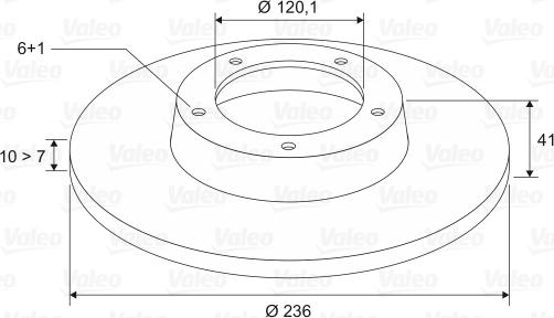 Valeo 186186 - Discofreno autozon.pro