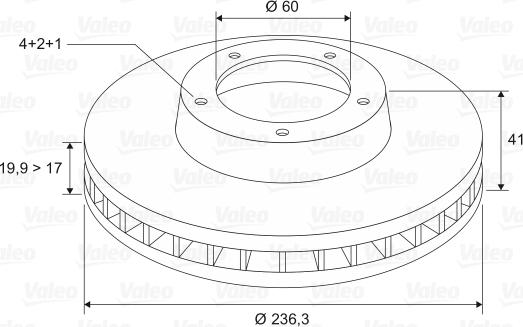 Valeo 297188 - Discofreno autozon.pro