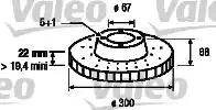 Valeo 186865 - Discofreno autozon.pro