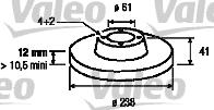 Valeo 186803 - Discofreno autozon.pro