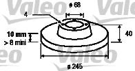 Valeo 186292 - Discofreno autozon.pro