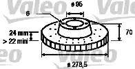 Valeo 186210 - Discofreno autozon.pro