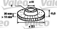 Valeo 186287 - Discofreno autozon.pro