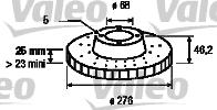 Valeo 186272 - Discofreno autozon.pro