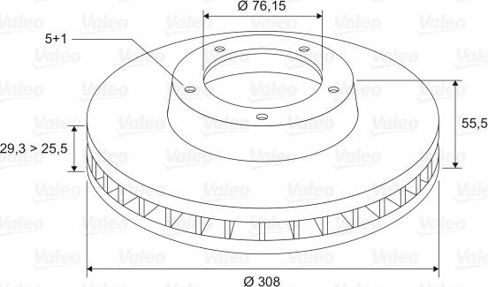 Valeo 186756 - Discofreno autozon.pro