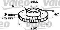 Valeo 186750 - Discofreno autozon.pro