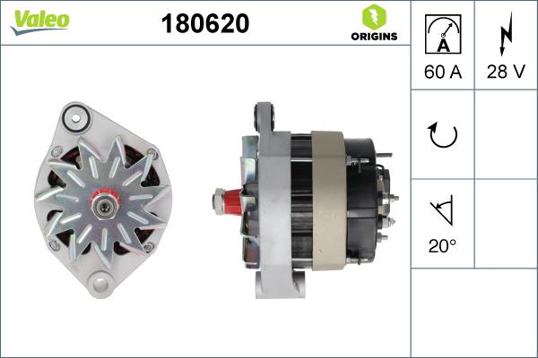 Valeo 180620 - Alternatore autozon.pro