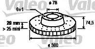 Valeo 187154 - Discofreno autozon.pro