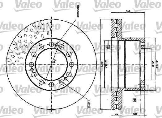 Valeo 187117 - Discofreno autozon.pro