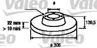 Valeo 187130 - Discofreno autozon.pro