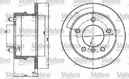 Valeo 187120 - Discofreno autozon.pro