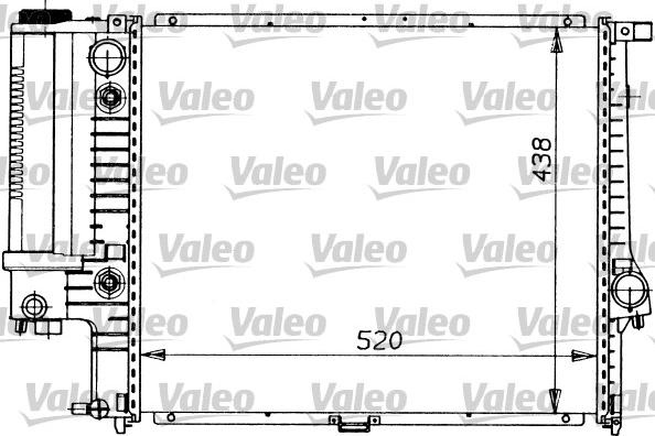 Valeo 819413 - Radiatore, Raffreddamento motore autozon.pro