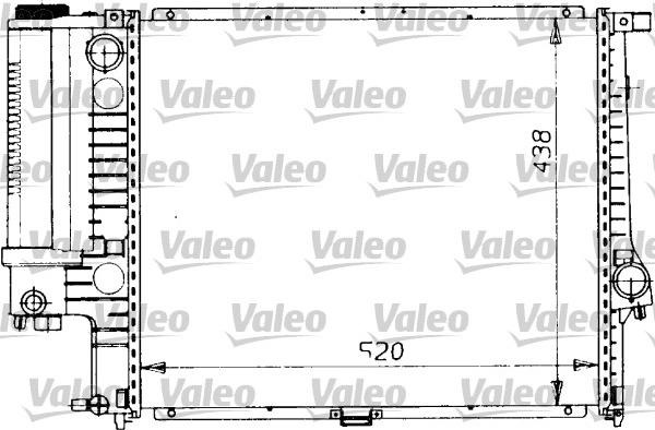 Valeo 819412 - Radiatore, Raffreddamento motore autozon.pro