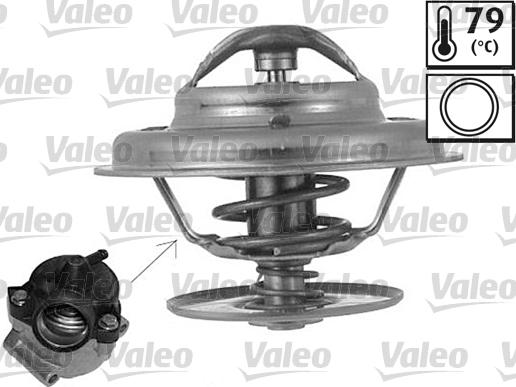 Valeo 819872 - Termostato, Refrigerante autozon.pro