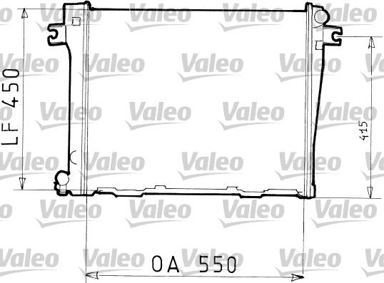 Valeo 819394 - Radiatore, Raffreddamento motore autozon.pro