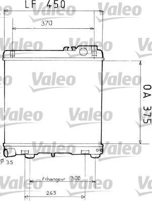 Valeo 819370 - Radiatore, Raffreddamento motore autozon.pro